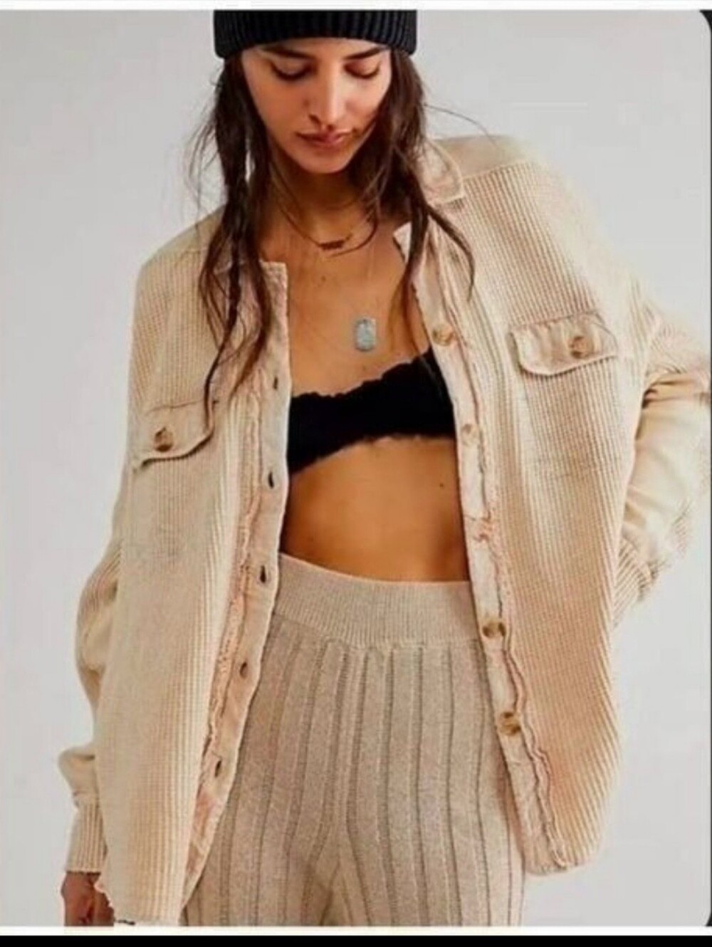 NWT Free People One Scout Jacket In Sand
